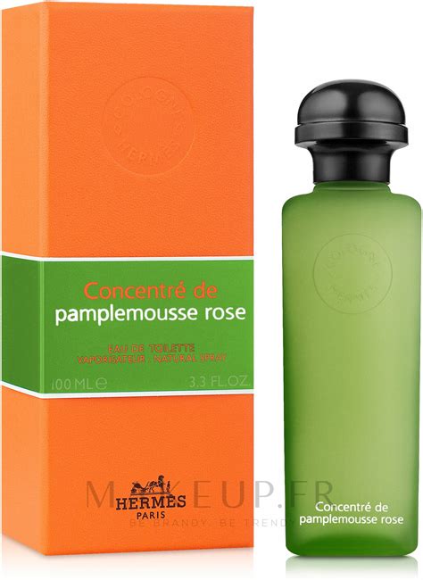 parfum hermes concentre de pamplemousse|eau de pamplemousse rose.